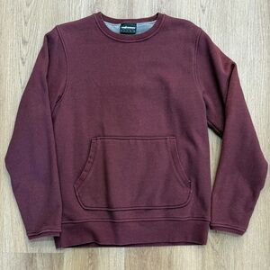 The Hundreds Gordon Crewneck Sweater Burgundy Men’s Medium